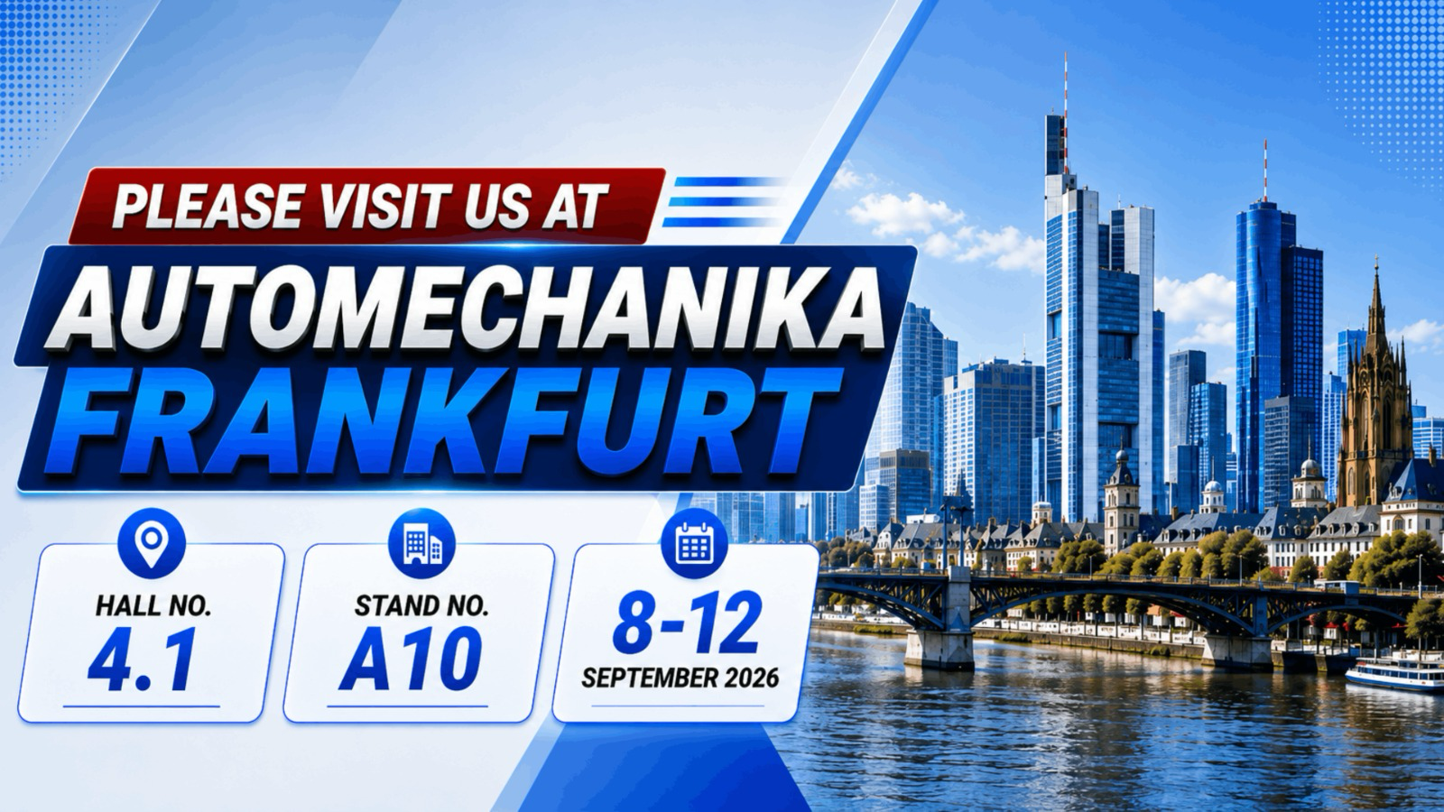 Automechanika Frankfurt announcement